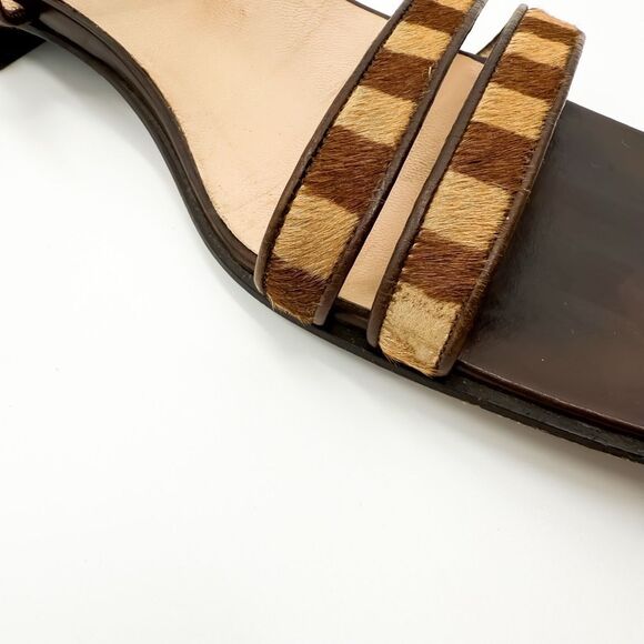 Louis Vuitton LV Damier Flats Checkered Sandals EU 38.5 US 8.5 - Picture 11 of 14